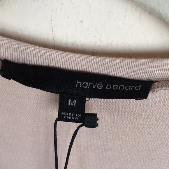 Harve Bernard raw hem Asymmetrical Muscle Tee - Picture 2 of 6